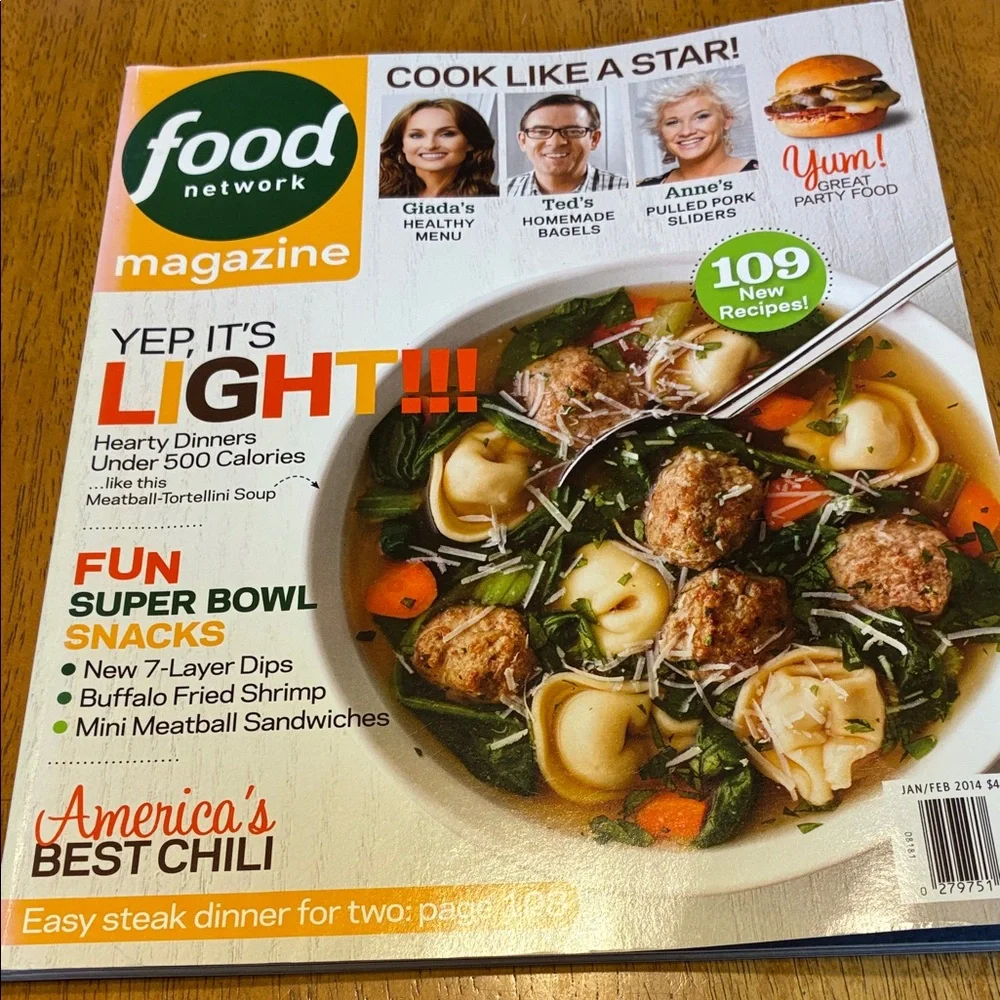Food Network Magazine Collection of four
